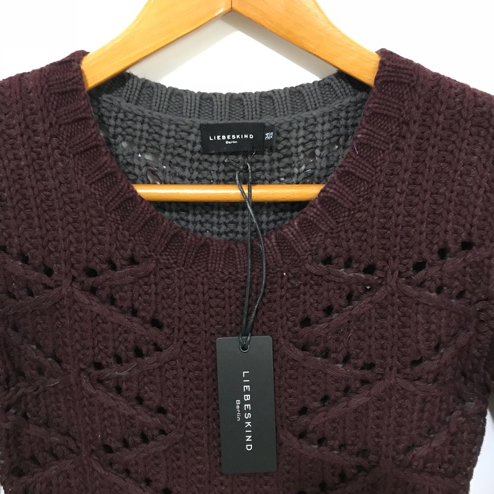 Liebeskind Maroon Sweater - Picture 2 of 8